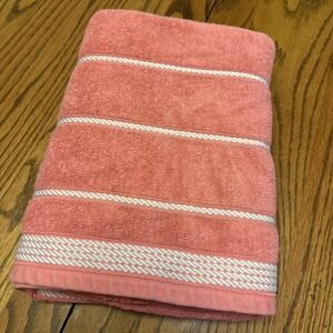 Pink Nautica Bath Towel